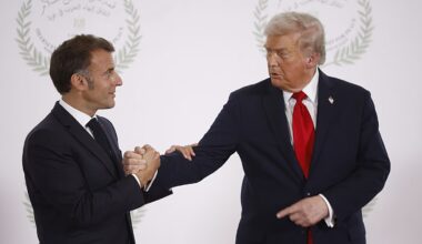 Macron accuses US of 'gradually turning away' from allies in speech to French ambassadors