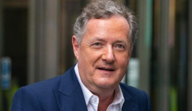 Piers Morgan in hospital after tripping on London hotel step