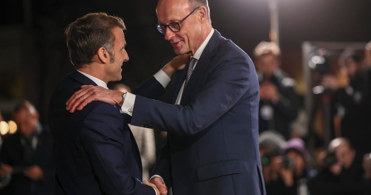 Merz seeks to dial down Trump trade tensions — while Macron talks tough – POLITICO