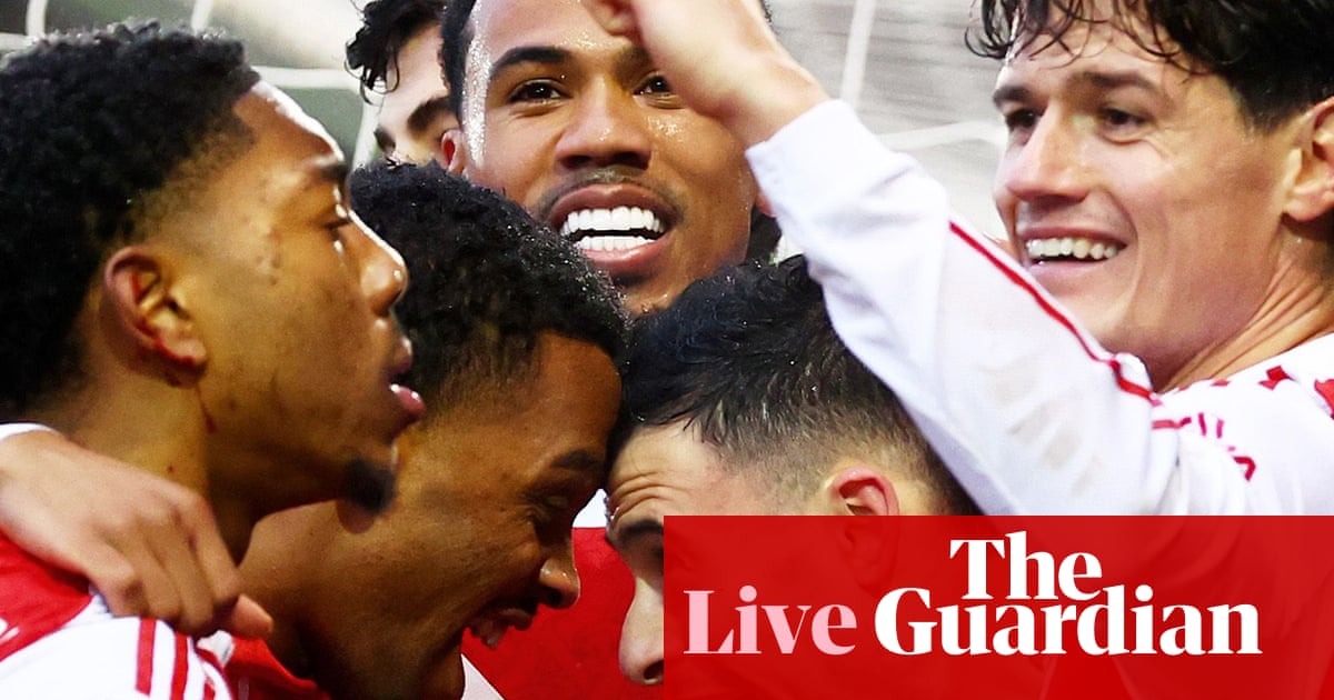 Portsmouth 1-4 Arsenal: FA Cup third round – live | FA Cup