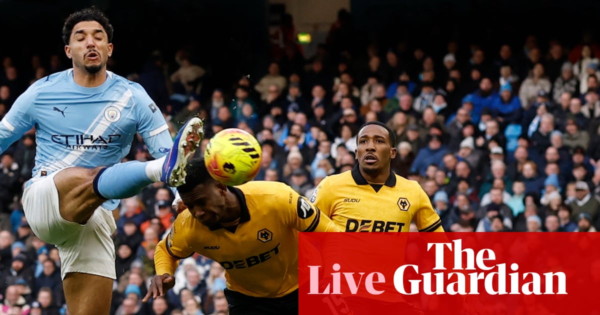 Burnley v Tottenham, Man City v Wolves, Championship and more: clockwatch – live | Soccer