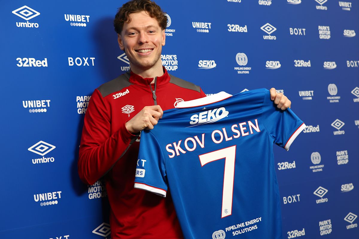Rangers Announce Signing of Andreas Skov Olsen