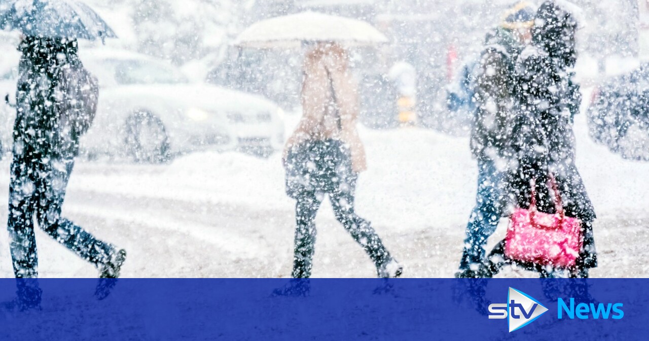 Snow showers and ice to hit Scotland in New Year as yellow warning extended