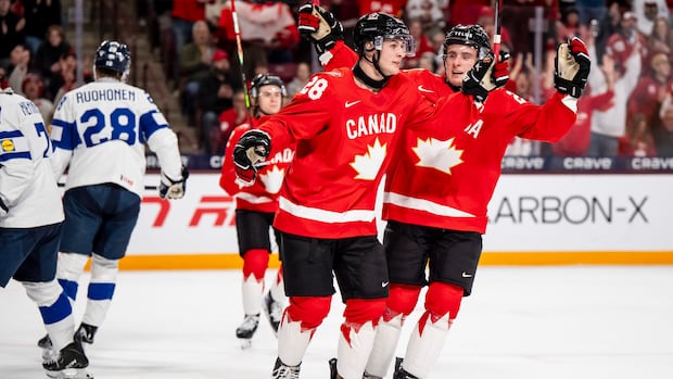 Canada wins Group B after defeating Finland at world juniors