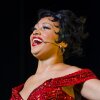 Jasmine Amy Rogers takes a bow as Betty Boop in Boop! The Musical now on Broadway.
