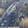 Protesters march in downtown Tehran, Iran, on Dec. 29, 2025.