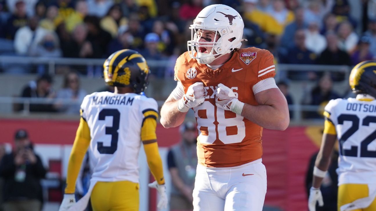Texas tight end Jack Endries to enter NFL draft