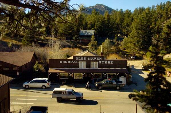 The General Store is seen Oct. 24, 2006, in Glen Haven, Colo. (AP Photo/The Denver Post, Karl Gehring, File)