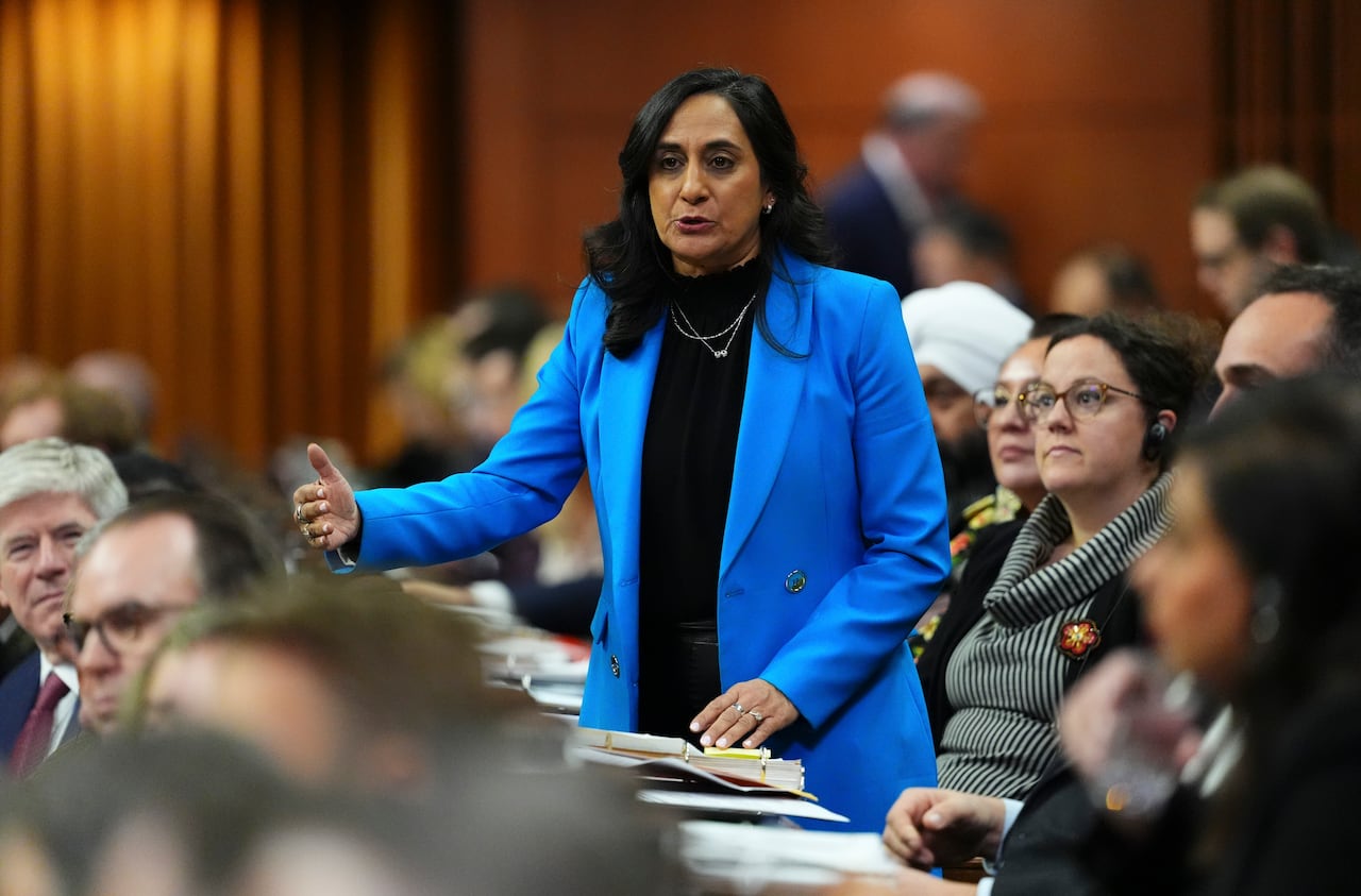 Woman speaks in house of commons