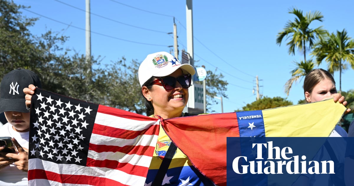 ‘It’s an opportunity’: joy and wariness among US Venezuelans after Maduro toppled | Nicolás Maduro