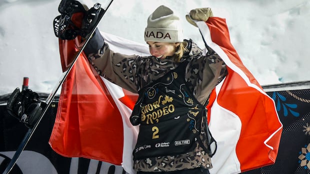 Canadian snowboarder Elizabeth Hosking wins World Cup gold in Calgary
