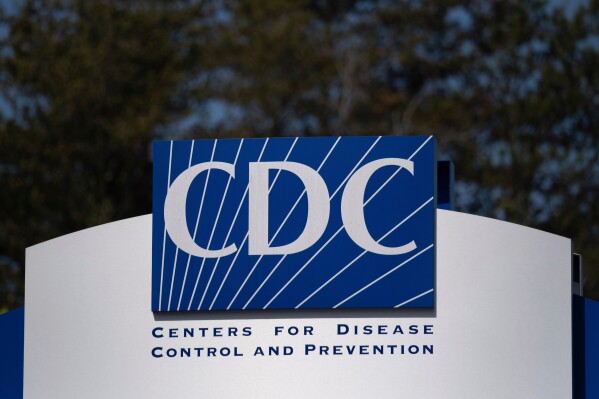 FILE - The Centers for Disease Control and Prevention building is seen in Atlanta, April 1, 2025. (AP Photo/Ben Gray, file)