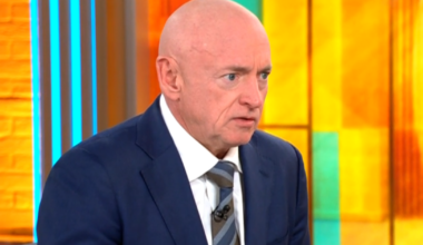 Sen. Mark Kelly says Hegseth's move to demote him "is about stifling people's speech"