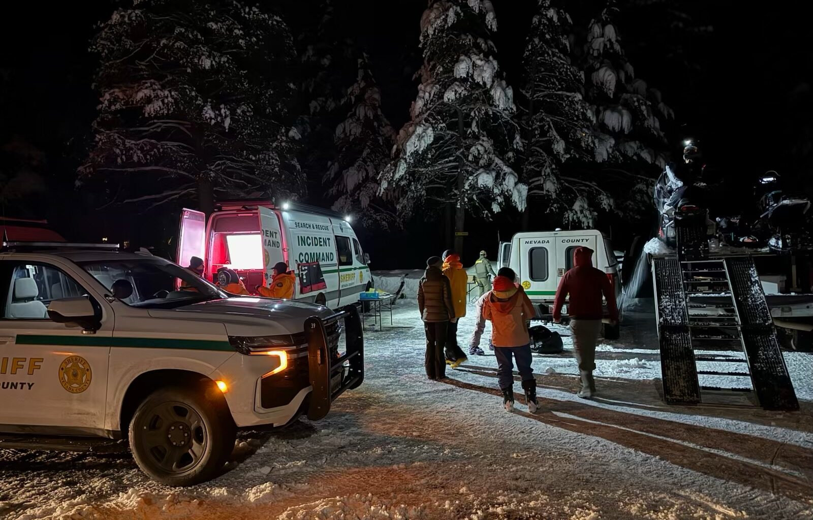 Nevada County Sheriff's Office and Search and Rescue Volunteers Respond to Avalanche; One Fatality Confirmed