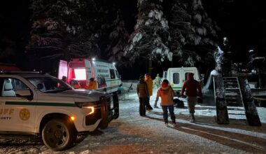 Nevada County Sheriff's Office and Search and Rescue Volunteers Respond to Avalanche; One Fatality Confirmed