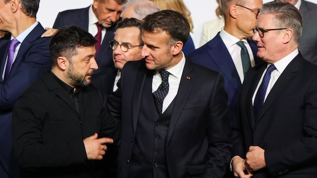 Coalition's Ukraine security guarantees include deploying troops if ceasefire is reached