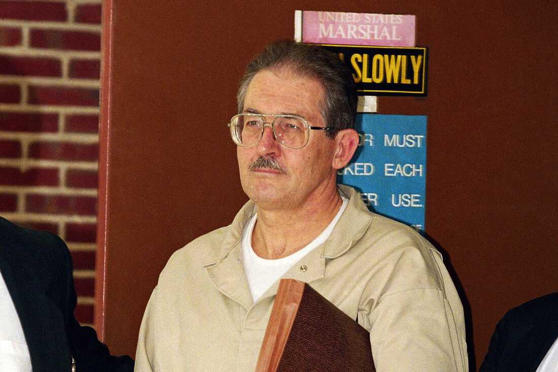 Former CIA agent Aldrich Ames leaves federal court after pleading guilty to espionage and tax evasion conspiracy charges April 28, 1994, in Alexandria, Va.