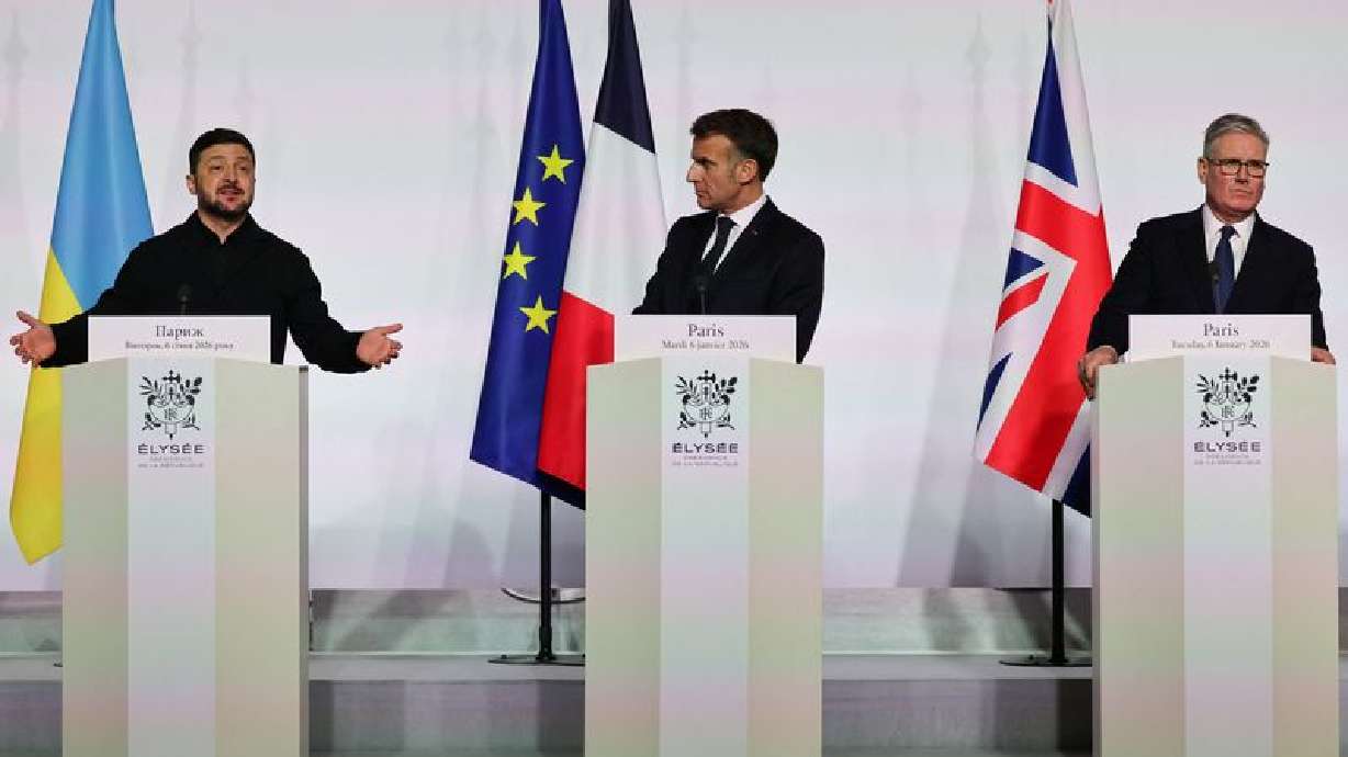 US backs security guarantees for Ukraine at summit of Kyiv's allies in Paris