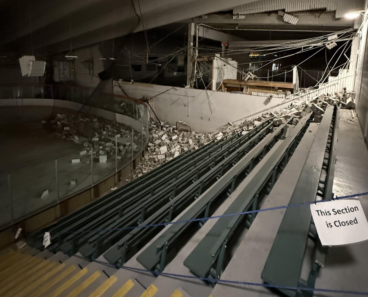 Investigators are still working to determine the cause of an explosion that's rendered Taber's recreation centre unusable indefinitely.