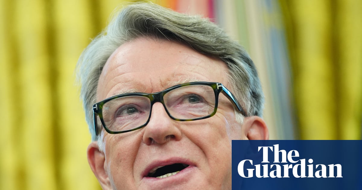 Mandelson accuses European leaders of ‘histrionic’ reaction to Trump’s Greenland stance | Peter Mandelson