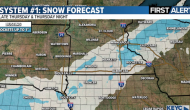Late week systems to bring rain and light snow