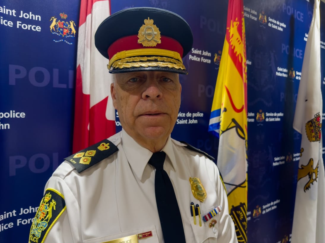 A man in a police uniform