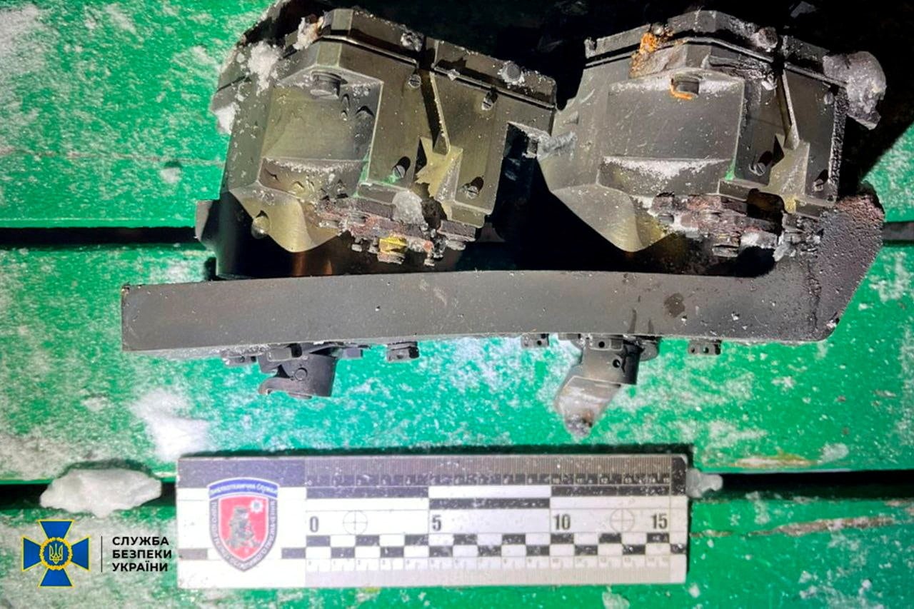 This handout photo from the Security Service of Ukraine purports to show part of Russian nuclear-capable hypersonic Oreshnik missile system is at the site  of a Russian strike in  the Lviv region, Ukraine January 9, 2026.