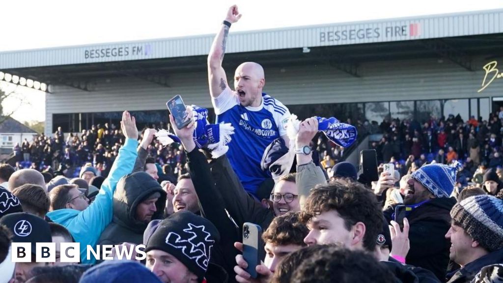 Stunned Macclesfield fans cheer biggest FA Cup shock in history