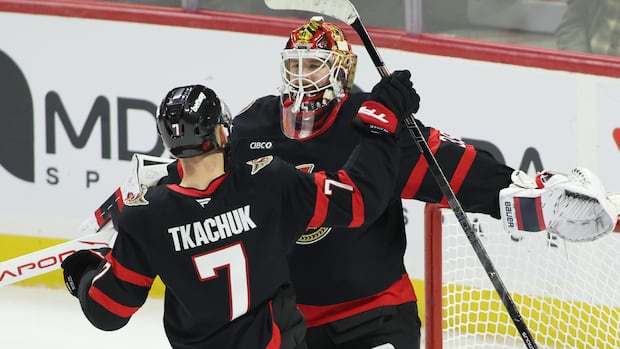 Senators' players, coach come to defence of Ullmark, general manager Staios