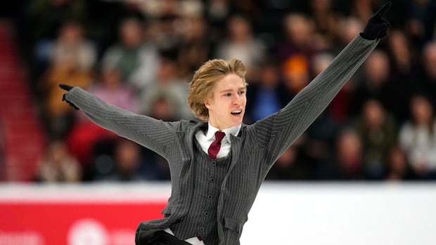 Stephen Gogolev leads after men's short program at Canadian figure skating championships