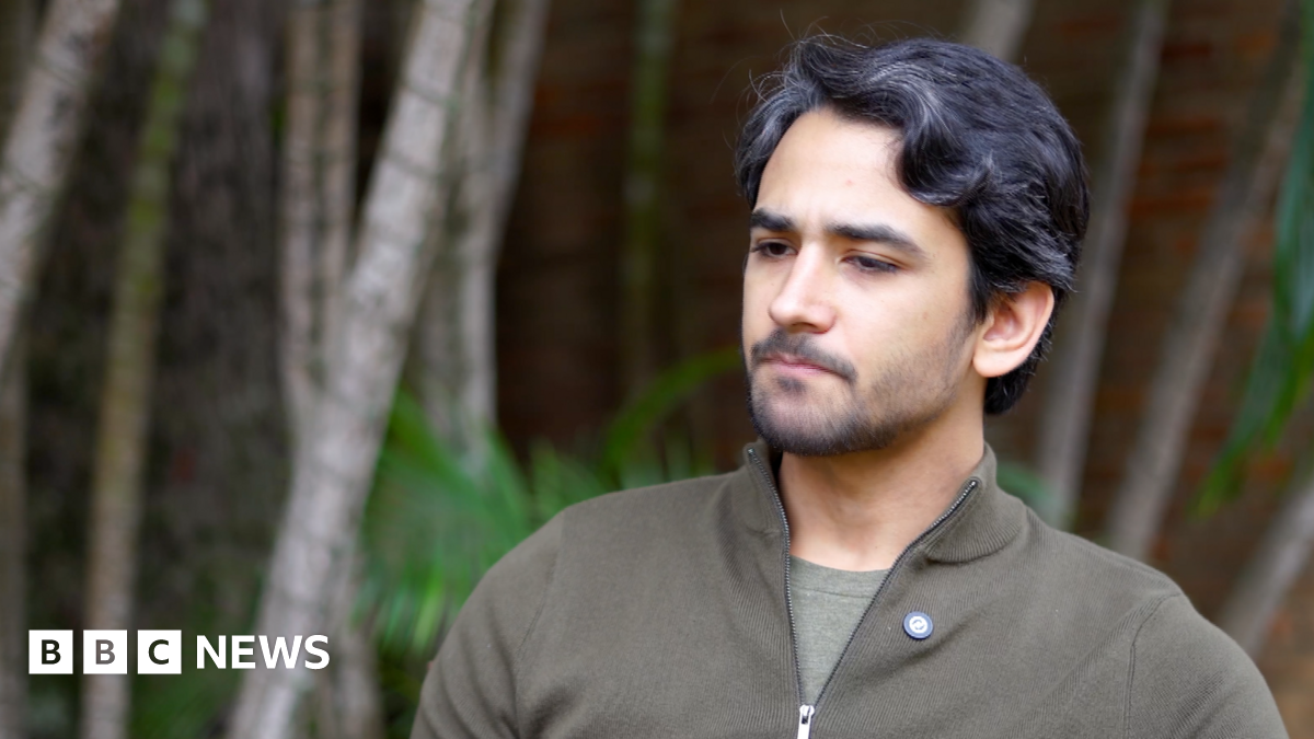 Ramon Guanipa gives an interview to the BBC