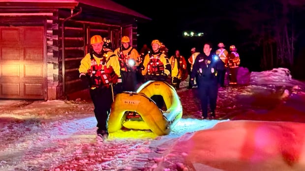 'Floating suit' credited with saving snowmobiler's life, police say