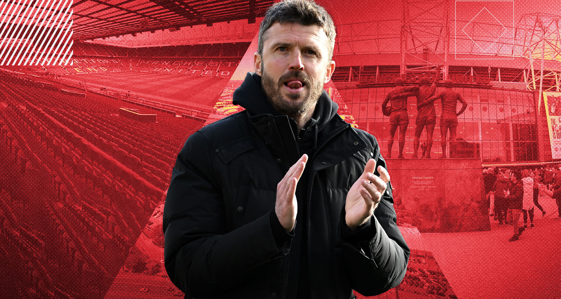 Michael Carrick beats Ole Gunnar Solskjaer to be named interim Manchester United boss as former Leeds star made an assistant
