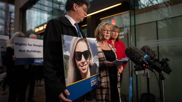 Family of woman forced to transfer facilities for medical assistance in dying takes case to court