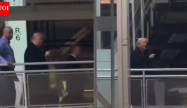 Trump hurls abuse and shows middle finger to Ford worker who shouted ‘pedophile protector’ | World News