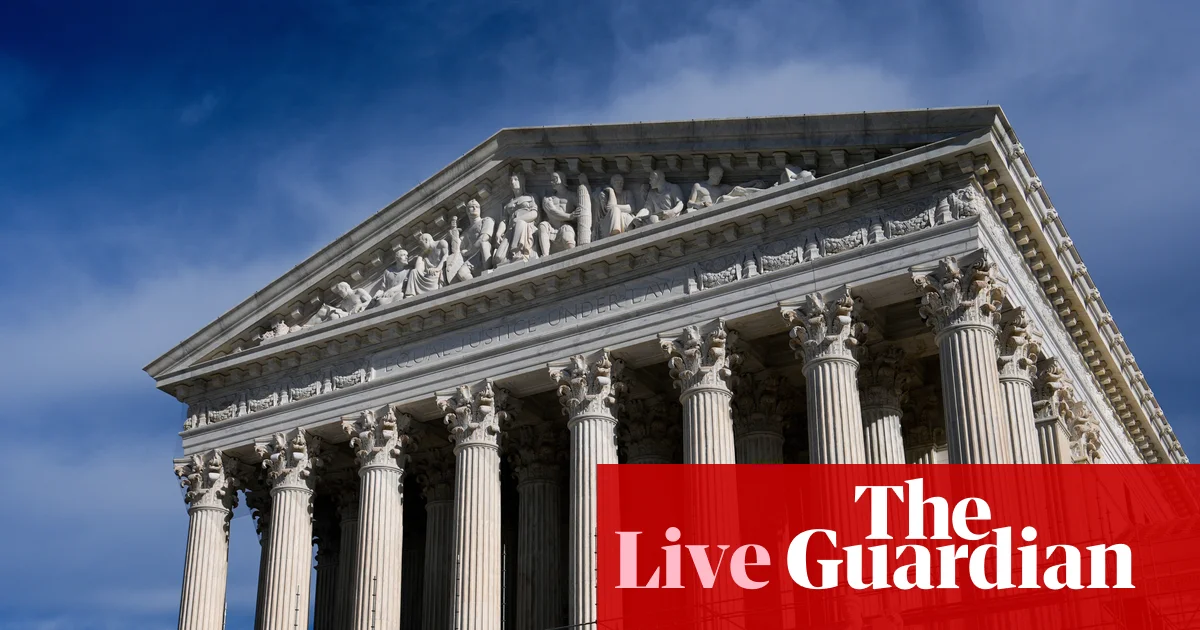 US supreme court issues more decisions but does not rule on tariffs – live | US supreme court