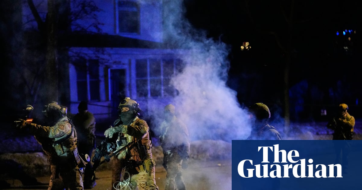 Federal agent shoots man in Minneapolis as tensions in city run high | US news