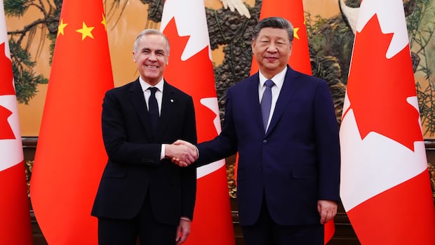 Carney meets with China's Xi in Beijing
