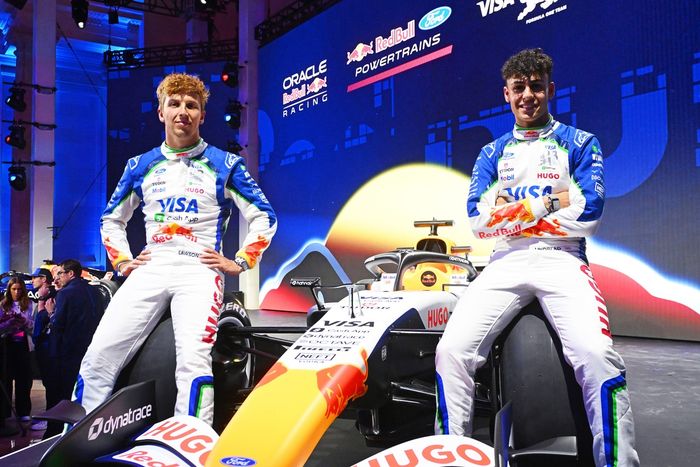 Liam Lawson, Racing Bulls, Arvid Lindblad, Racing Bulls
