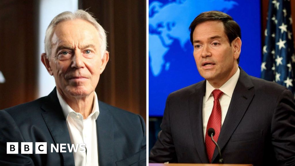 Blair and Rubio among names on Gaza 'Board of Peace'