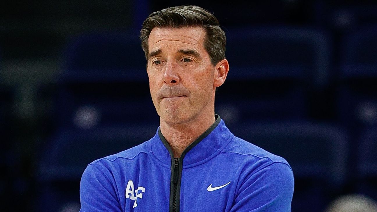 Air Force suspends coach Joe Scott amid player treatment inquiry