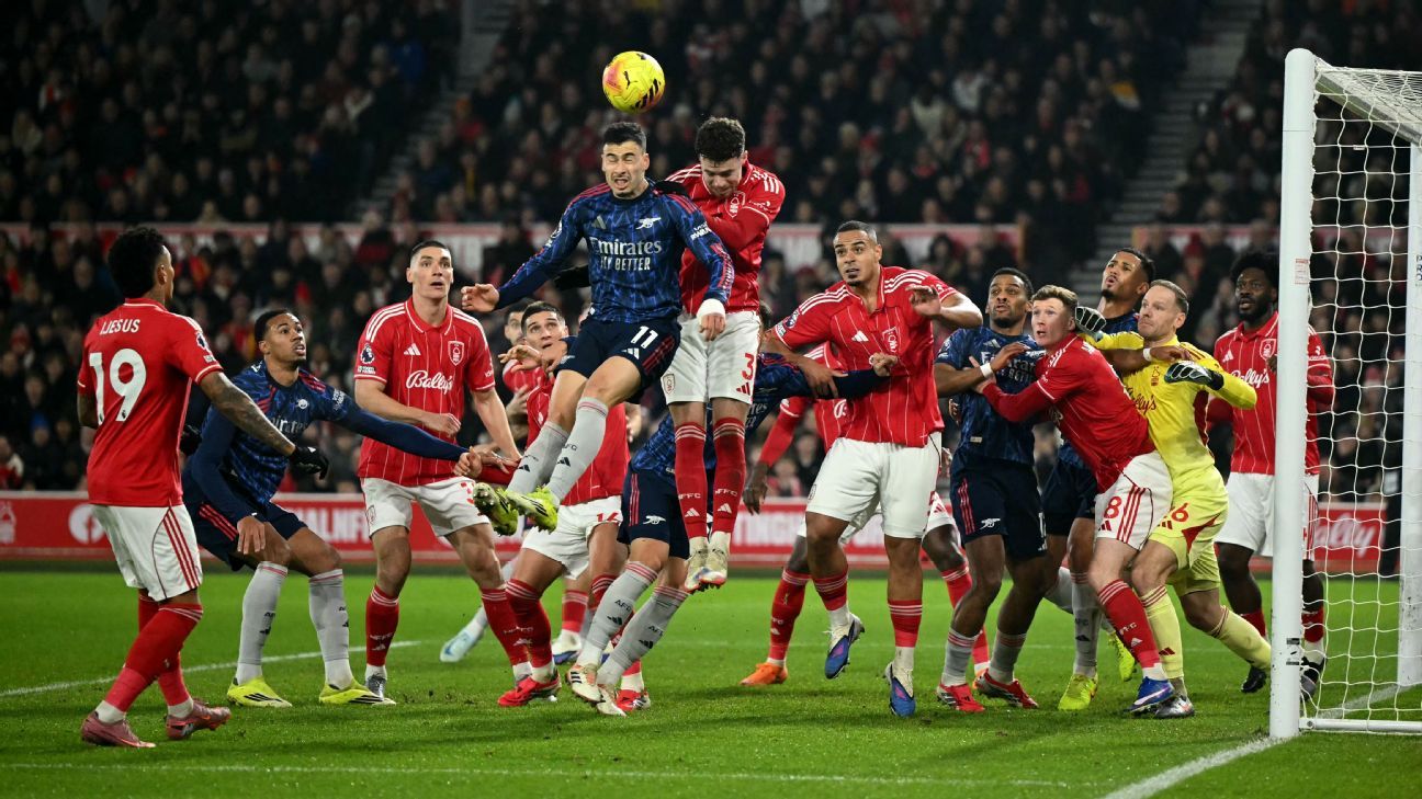 Nottingham Forest 0-0 Arsenal: Title-chasers miss chances, held - as it happened