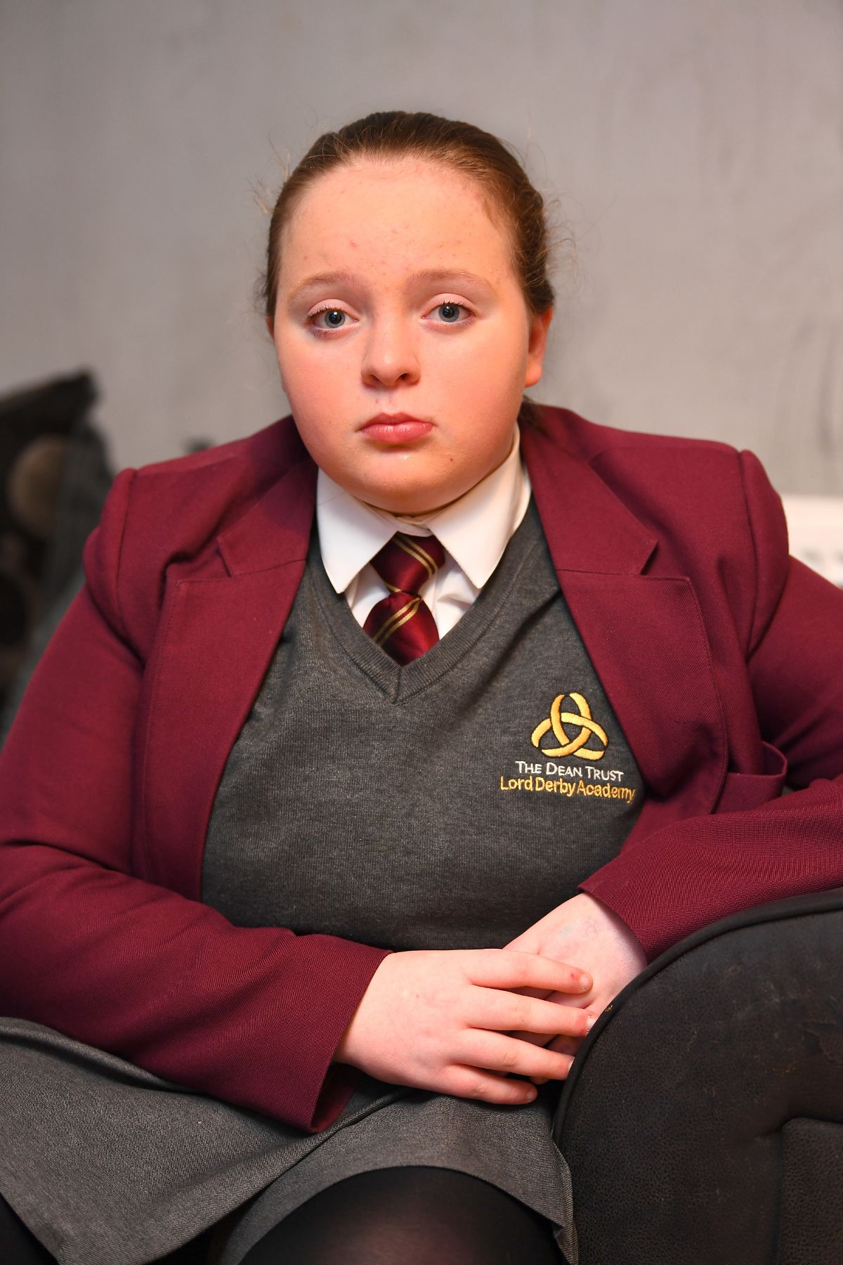 Lyssa Storey, aged 12, was "shouted at" by a bus driver