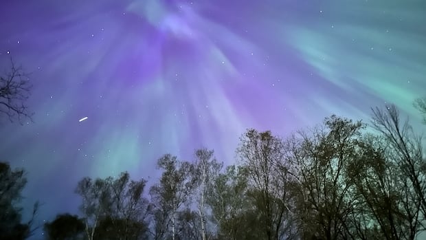 The northern lights may be visible across Canada Monday night