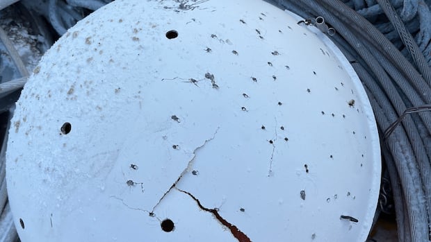 Gunfire damage found on power line that broke near Pimicikamak Cree Nation, but cause of break unclear