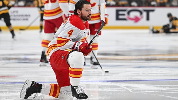 Flames deal Rasmus Andersson to Golden Knights for 2 defencemen, pair of high picks