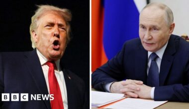 Putin invited to join US-led Gaza 'Board of Peace', Trump says