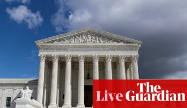 US supreme court releases more decisions but does not rule on Trump tariffs – live | Trump administration
