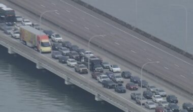 1 lane reopens on San Mateo Hayward Bridge following deadly car crash, authorities say