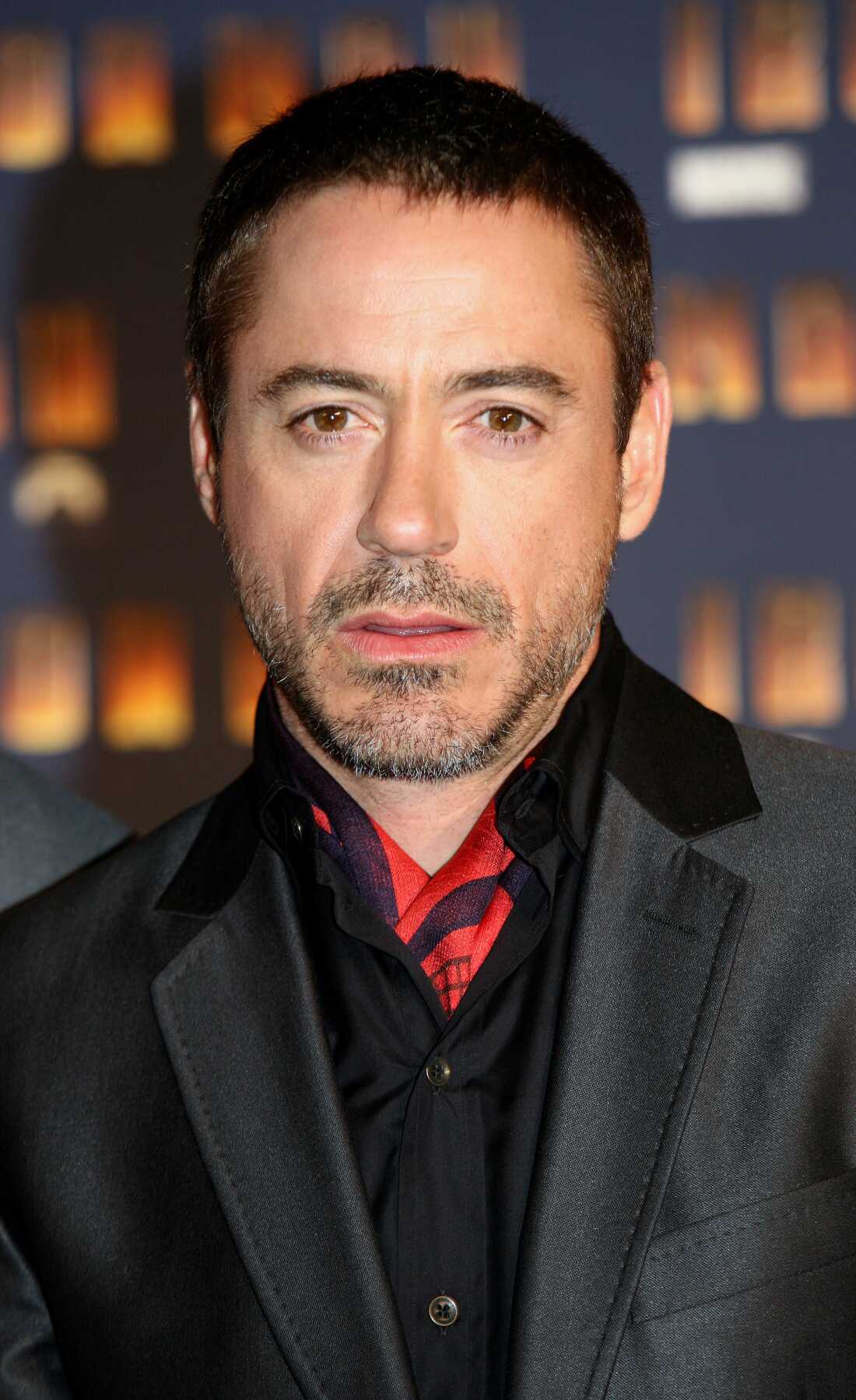 U.S. actor Robert Downey Jr. attends the 'Iron Man' premiere at Warner Moderno Cinema on April 23, 2008 in Rome, Italy.